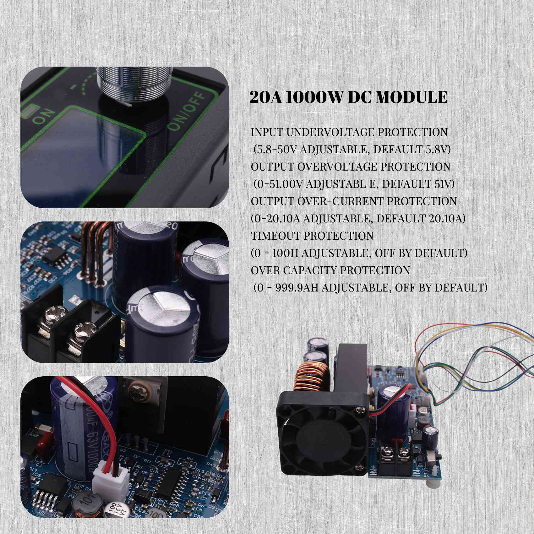 [NEWA76K!】 WZ5020L 20A 1000W D - Step Down Dc Power Supply Module 1000W 评论和价格